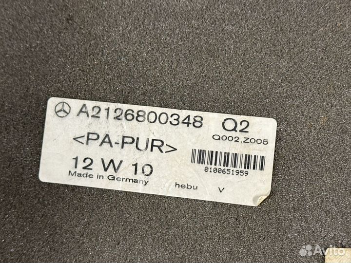 Ковры AMG Mercedes E200 W212 оригинал