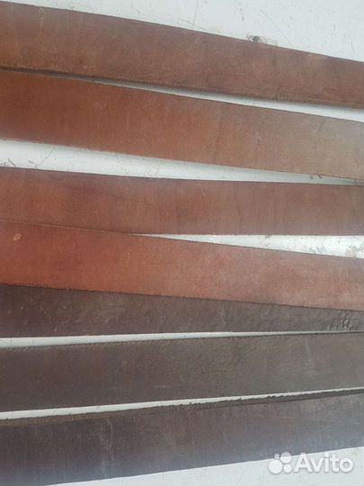 Полосовая кожа, ремень