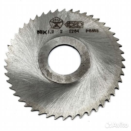 Фреза дисковая отрезная/прорезная 80х1,2х22 Тип1