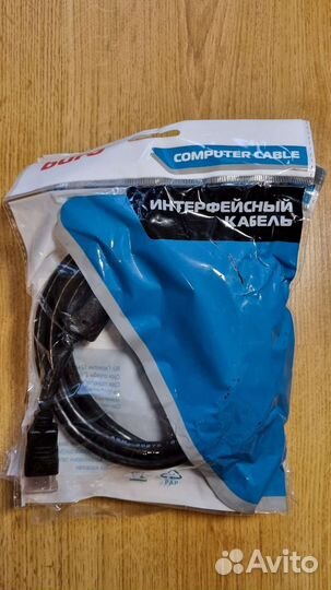 Кабель Buro hdmi (m) - hdmi (m), ver 1.4, 1.8м