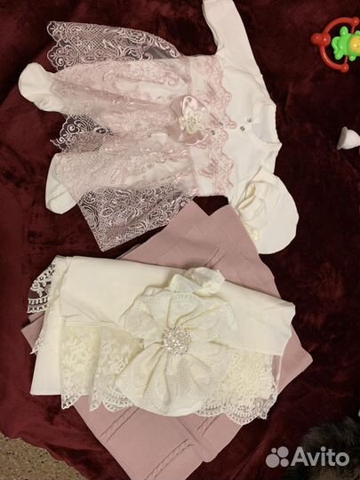 Детский комплект на выписку