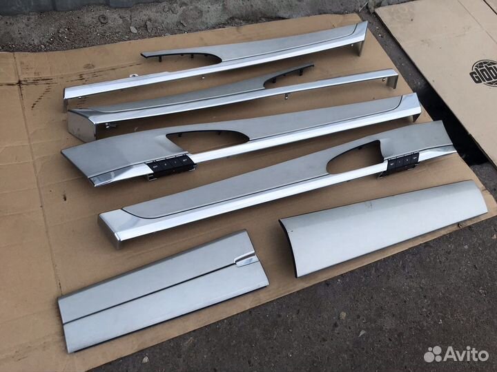 Накладки салона Porsche Panamera 970 алюминий