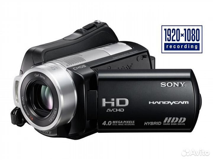 Видеокамера HDD Sony HDR-SR10E в упаковке с сумкой
