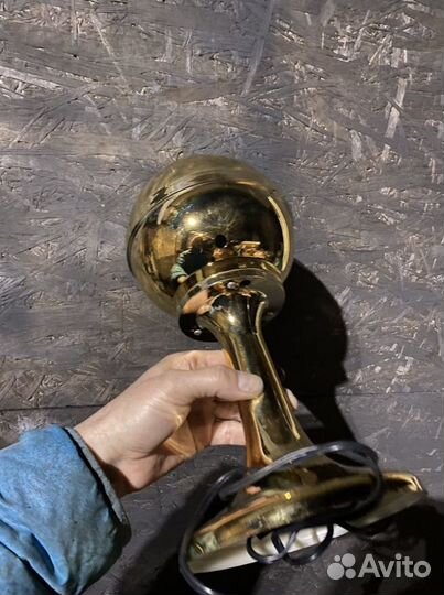 Лампа золотой шар светодиодный оптоволоконный