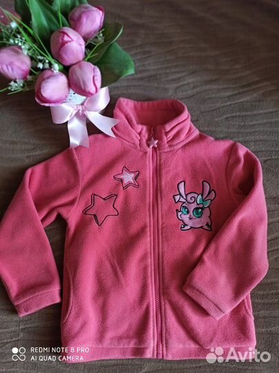 Толстовка на девочку 5-6 лет, 110-120 рост