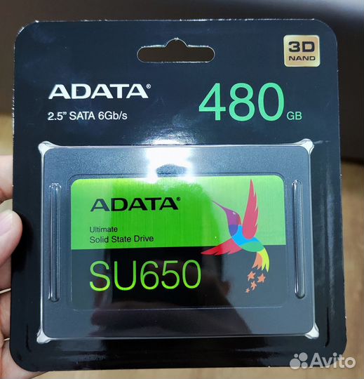 SSD диск Adata SU650 480Gb