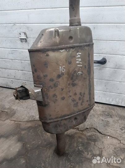 Глушитель Renault Scenic 3 (JZ) 2009