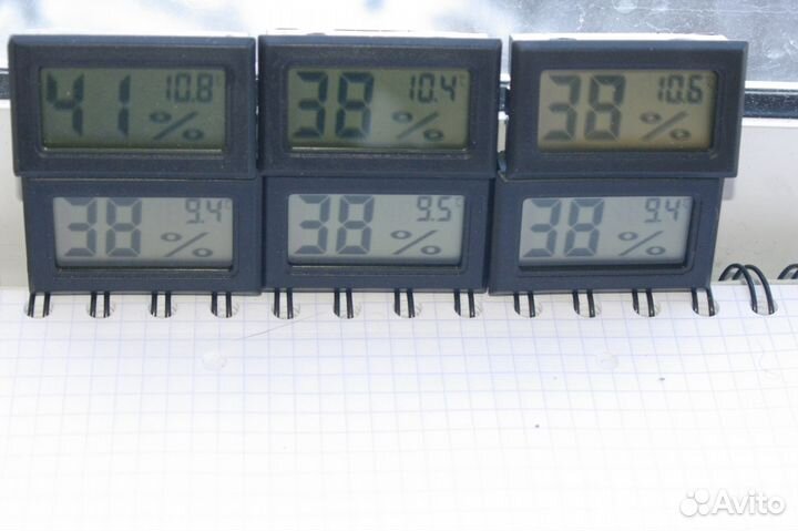 Измеритель влажности и температуры воздуха, гигром