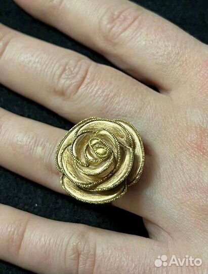 Кольцо роза