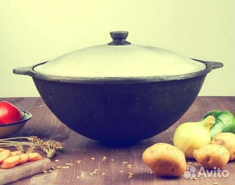 Чугунный Казан 6 литров