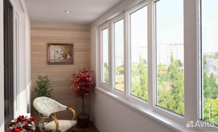 Пластиковые окна для балконов