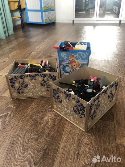 Коробка lego расыпью