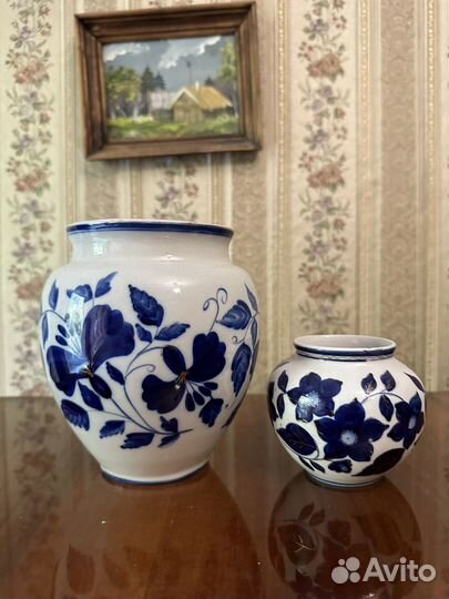 Вазы Гжель СССР