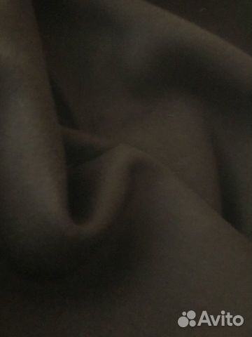 Отрез пальт.ткани шерсть шоколадного цвета Италия