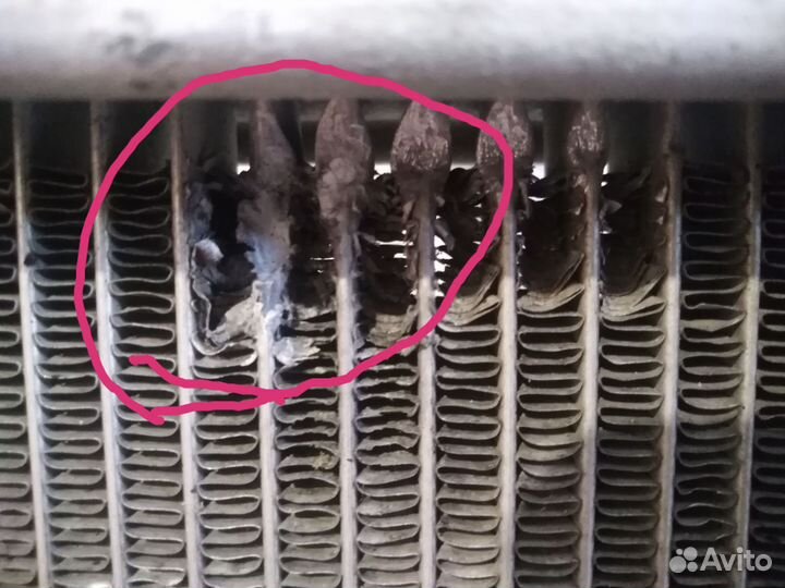 Радиатор охлаждения на Мазду 6 2008г