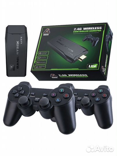 Игровая приставка game stick 64+10000игр+доставка