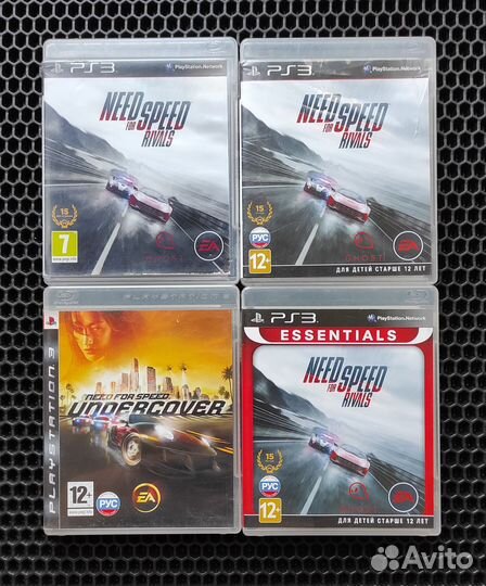 Need for Speed Rivals и Undercover для PS3