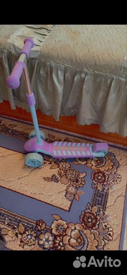 Самокат детский трехколесный бу