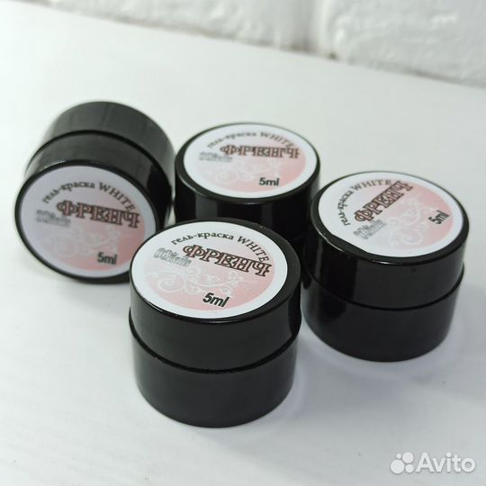 Гель-краска белая, черная OGnails