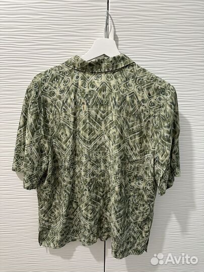 Рубашка зеленая