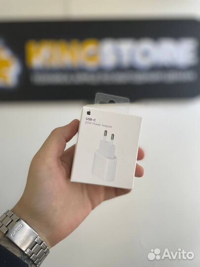 Адаптер Original iPhone USB-C20W (Быстрая зарядка)