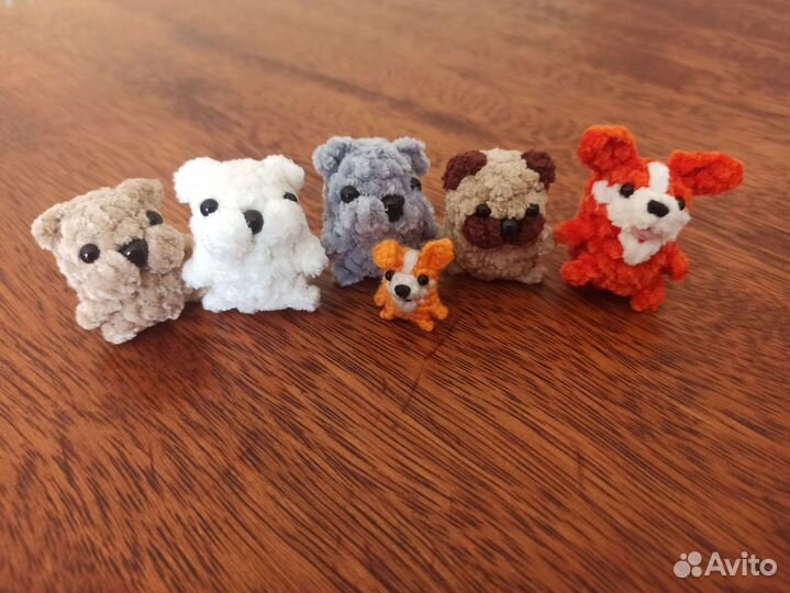 Мини собачки ручной работы