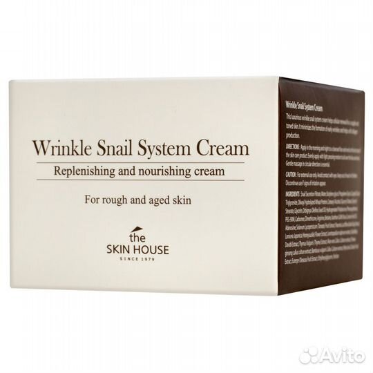 The Skin House Крем улиточный антивозрастной 100мл