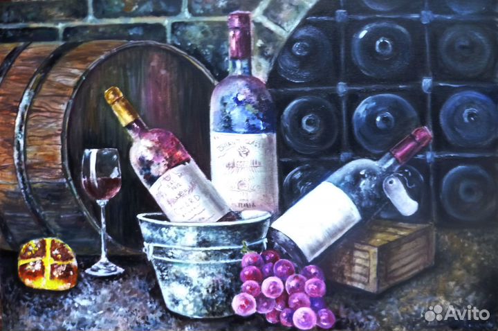 Картина маслом на холсте