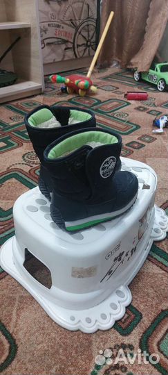 Сапожки теплые