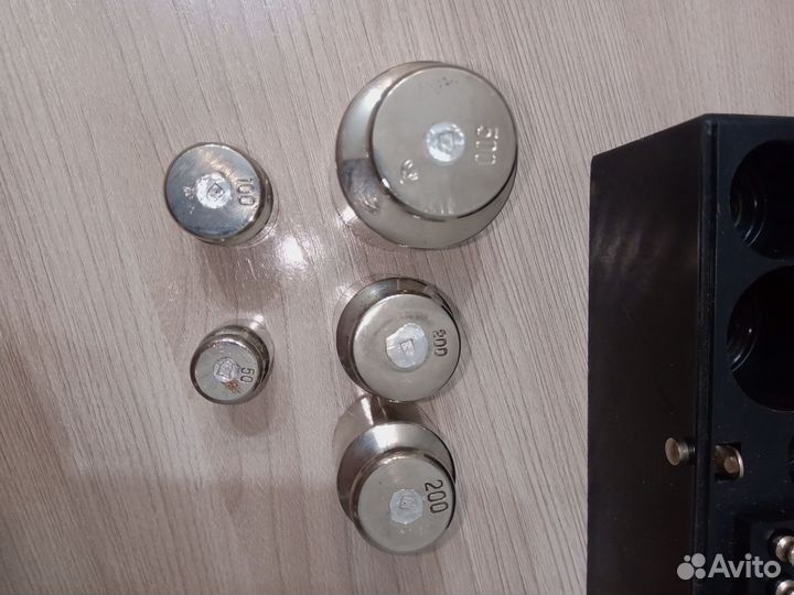 Набор гирь для весов СССР