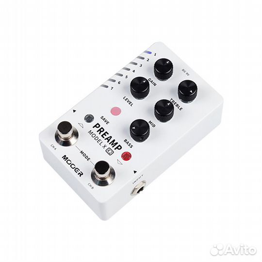 Цифровой гитарный преамп Mooer Preamp Model X2