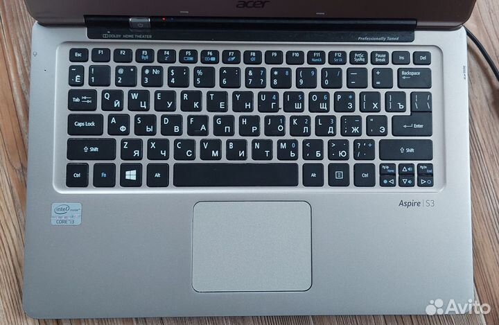 Ноутбук Acer aspire S3 Ультрабук