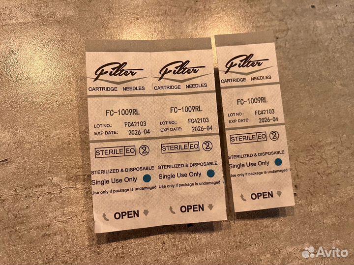 Картриджи тату Filter и EZ