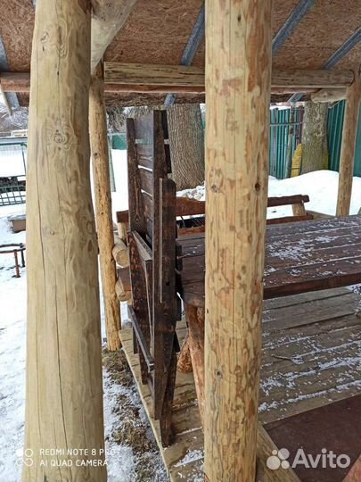 Садовое кресло-шезлонг для дачи