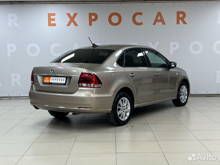 Volkswagen Polo 1.6 AT, 2017, 155 492 км