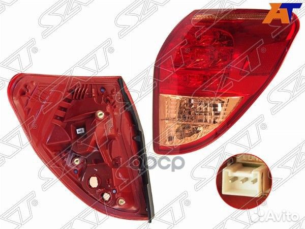 Фонарь задний ST-212-19N2R Sat