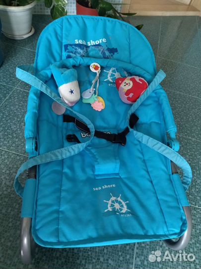 Шезлонг детский babyton