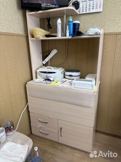 Стеллаж со столом