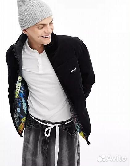 Черный Пуховик Volcom FA max sherman (Новый)