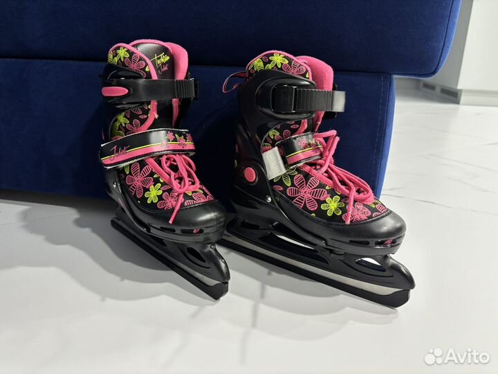 Коньки детские раздвижные 30-33