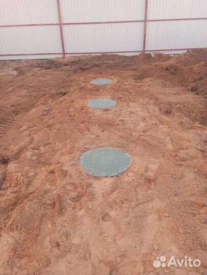 Септик из бетонных колец под ключ