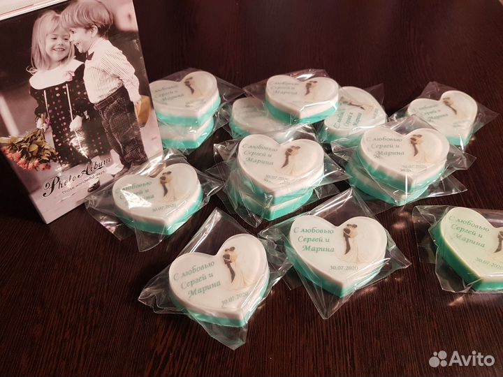 Мыло ручной работы свадебное