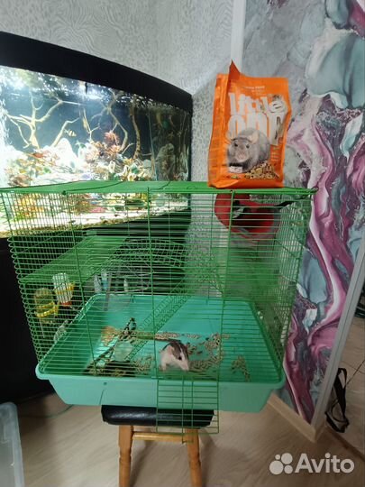 Продам большую клетку для грызунов