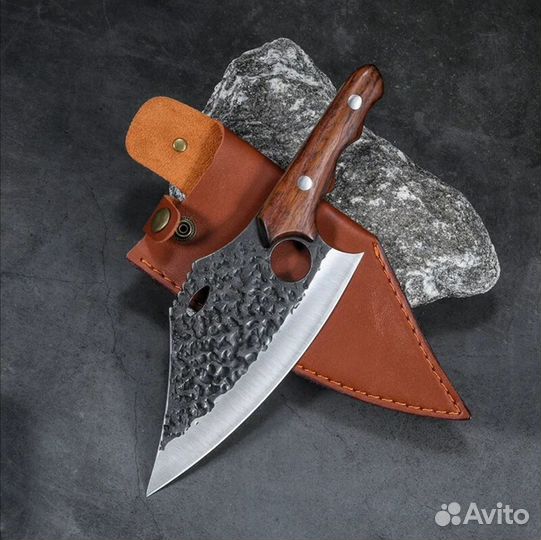 Нож шеф для нарезки Крокодил