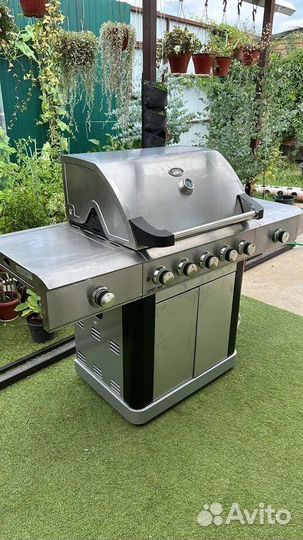 Газовый гриль Start Grill 5+2 горелки, новый