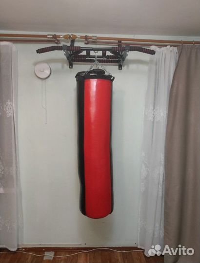 Боксерский мешок 10кг 50см кожаная крошка