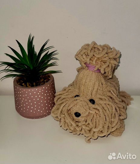 Вязаные игрушки ручной работы