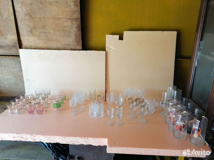 Посуда СССР стекло