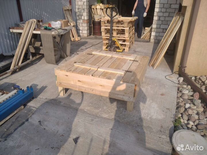 Песочница с крышкой