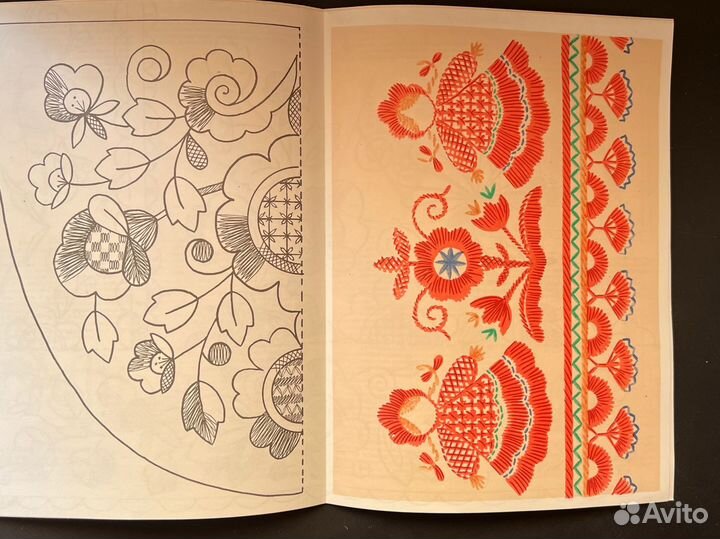 Вышивка владимирскими швами